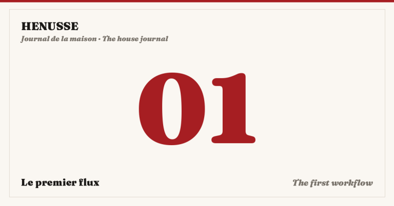 HENUSSE, journal : le premier flux
